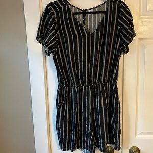 Old Navy striped romper